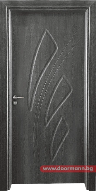 Интериорна врата Gama 202p - Сив кестен