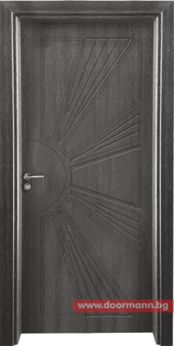 Интериорна врата Gama 204p - Сив кестен