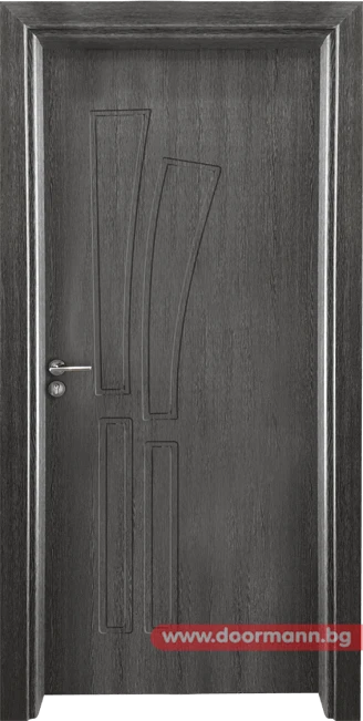 Интериорна врата Gama 205p - Сив кестен