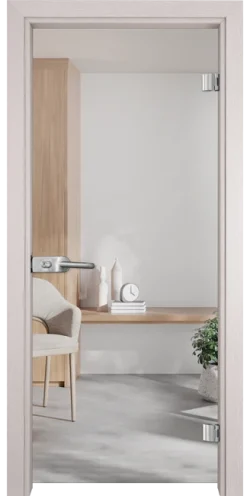 Стъклена врата Gama Basic G 10, Перла