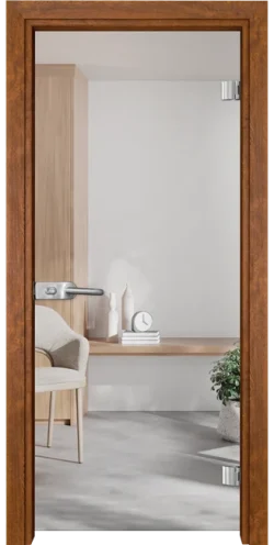 Стъклена врата Gama Basic G 10, Златен дъб