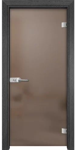 Стъклена врата Gama Matt G 11-1, Сив кестен